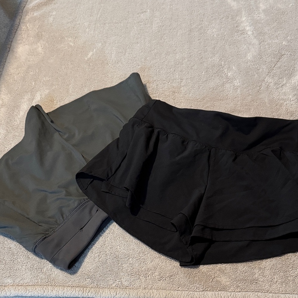 CALIA by Carrie Underwood Black and Gray Athletic Shorts